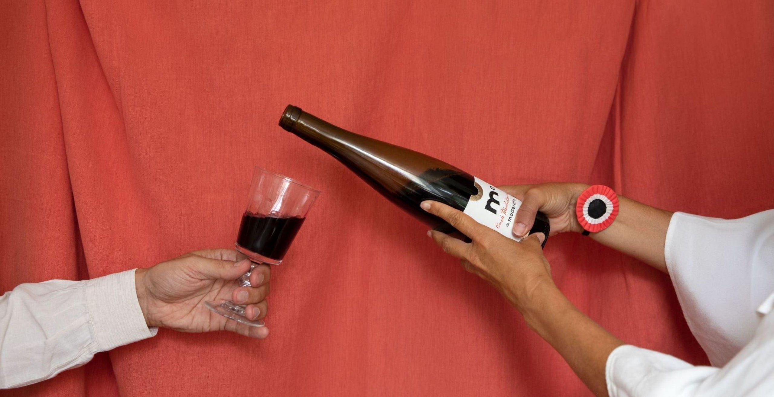 Alcoholvrije rode wijn van Moderato