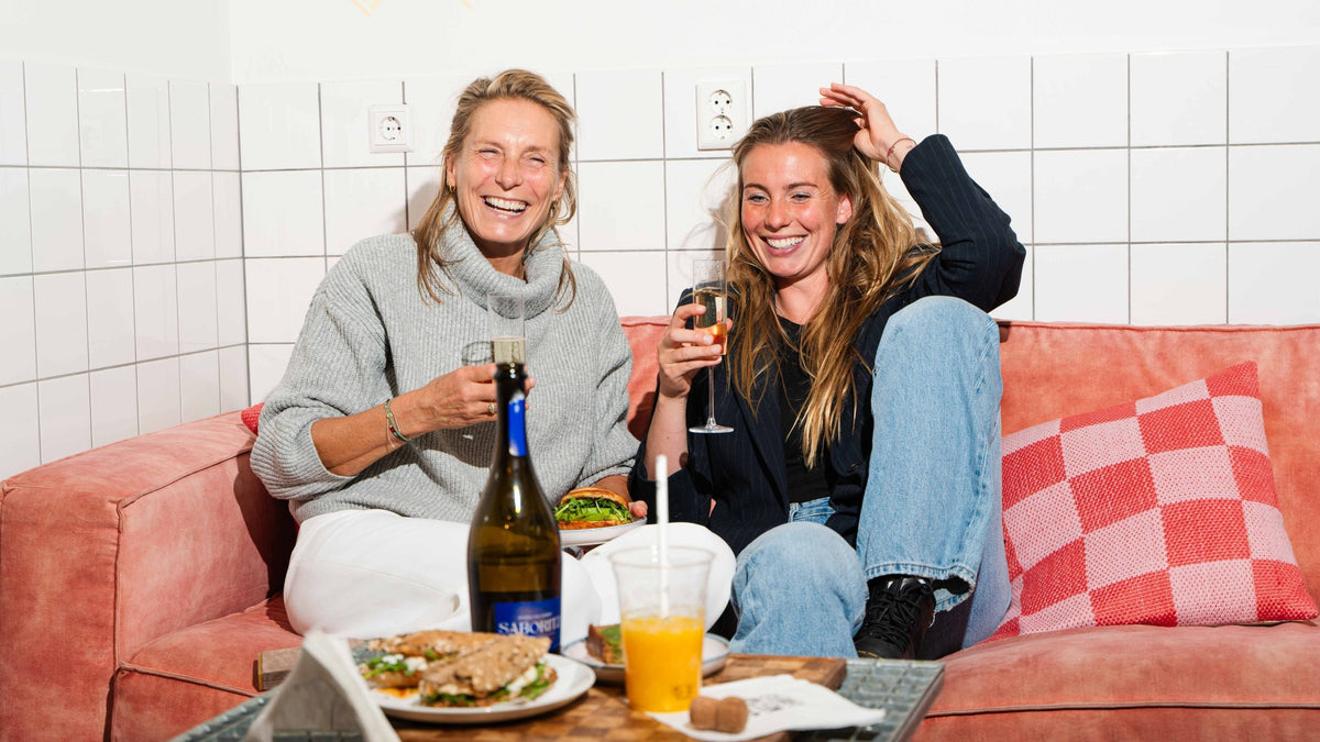 Lekkere alcoholvrije bubbel bij de lunch