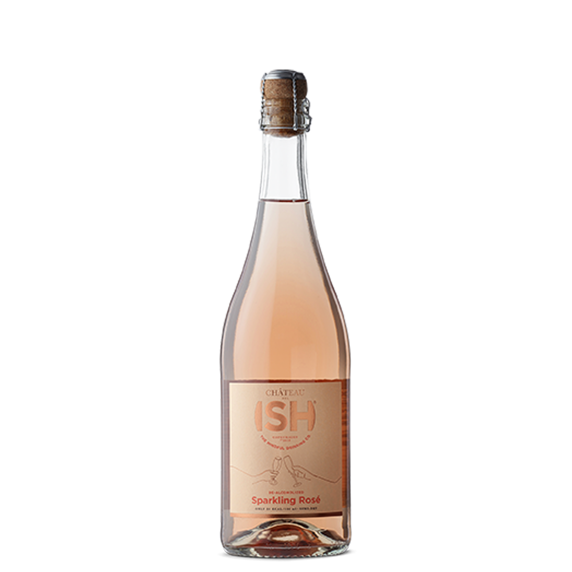 Sparkling rosé van ISH