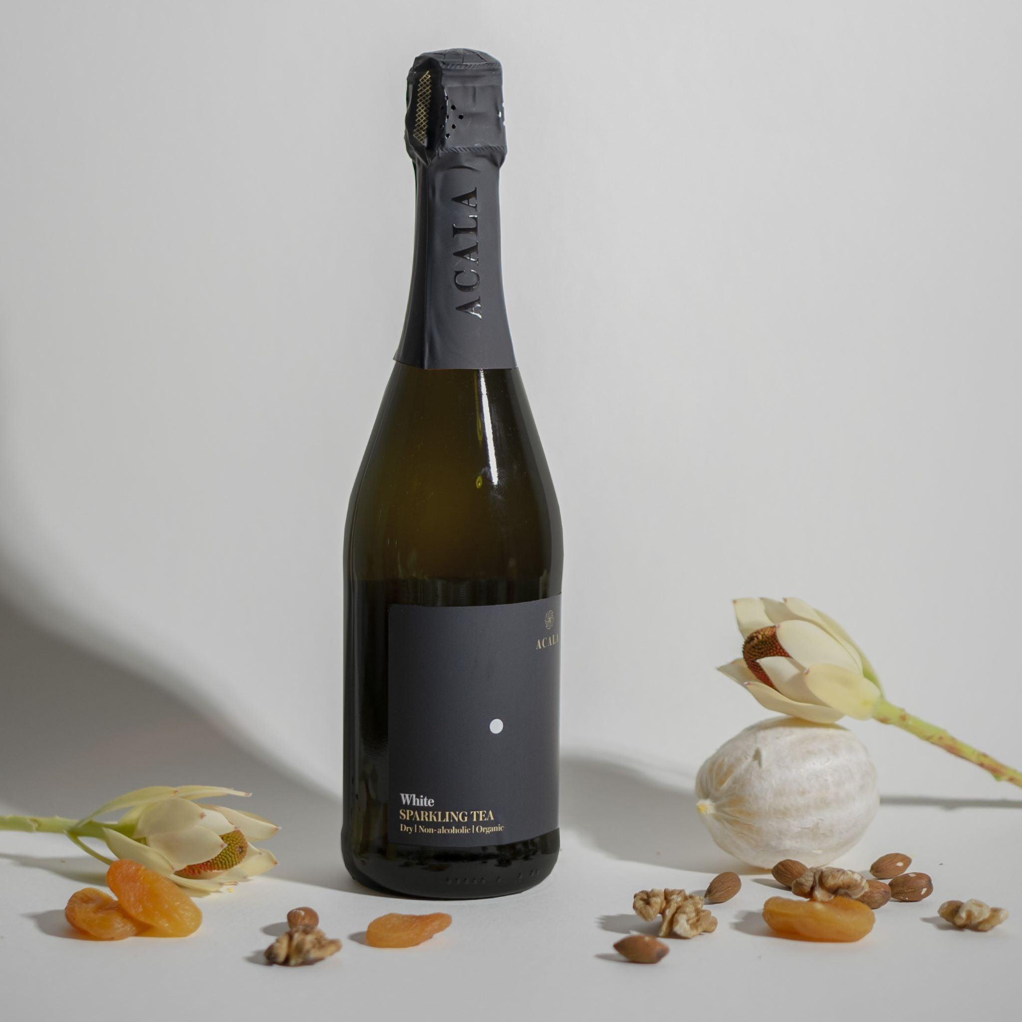 Sparkling tea van Acala White wine style