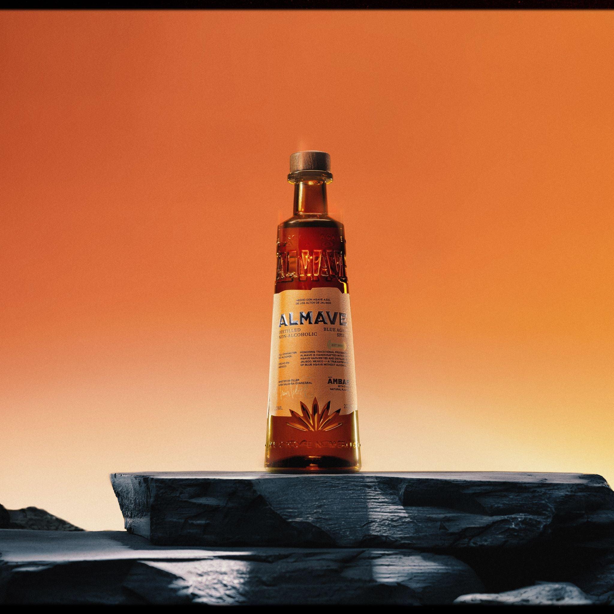 Alcoholvrije tequila van Almave Ambar