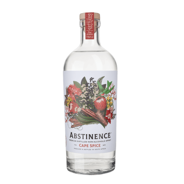 Abstinence Cape Spice alcoholvrije gin-alternatief fles