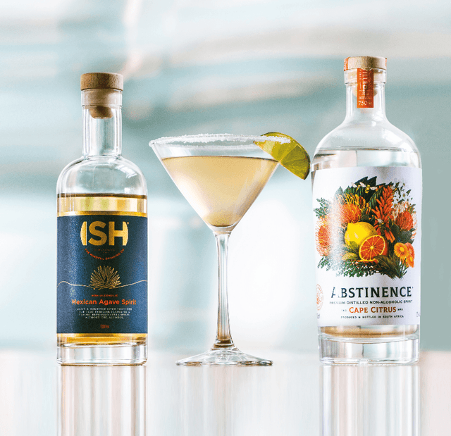 Cocktail gemaakt met het alcoholvrije gin-alternatief van World of NIX