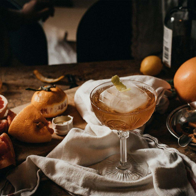 Mocktail met alcoholvrije drank van Gnista Floral Wormwood