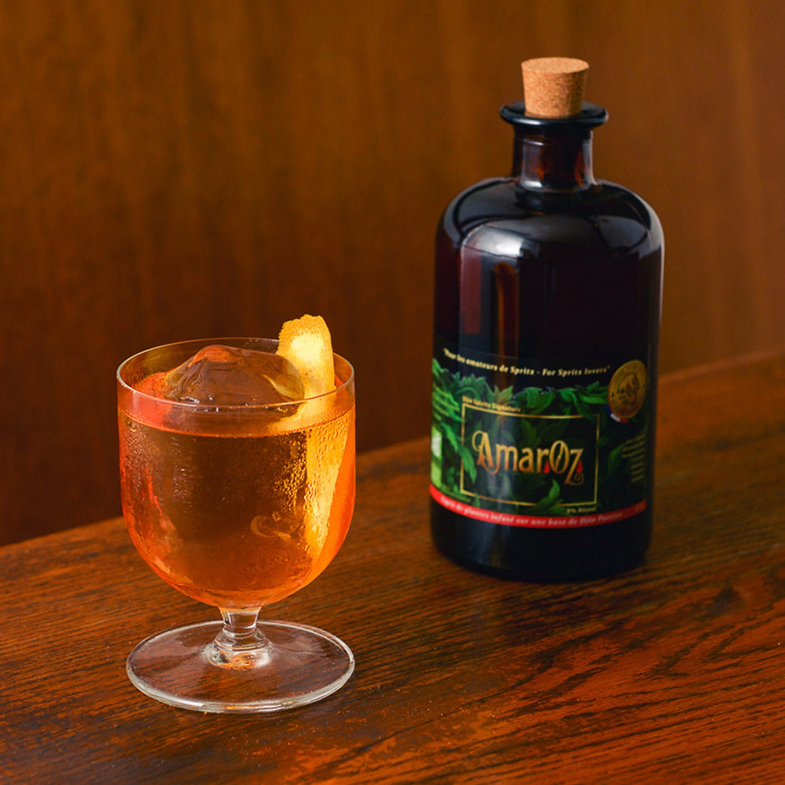 AmarOz Amber Negroni