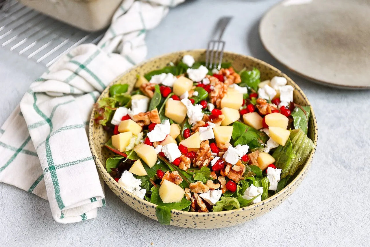 Salade met geitenkaas