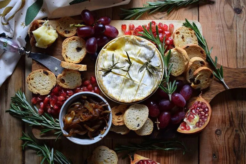 Kaasplankje met brie en camembert