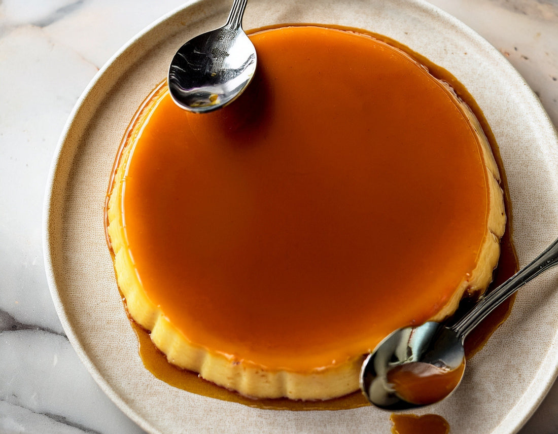 Romige reuze flan