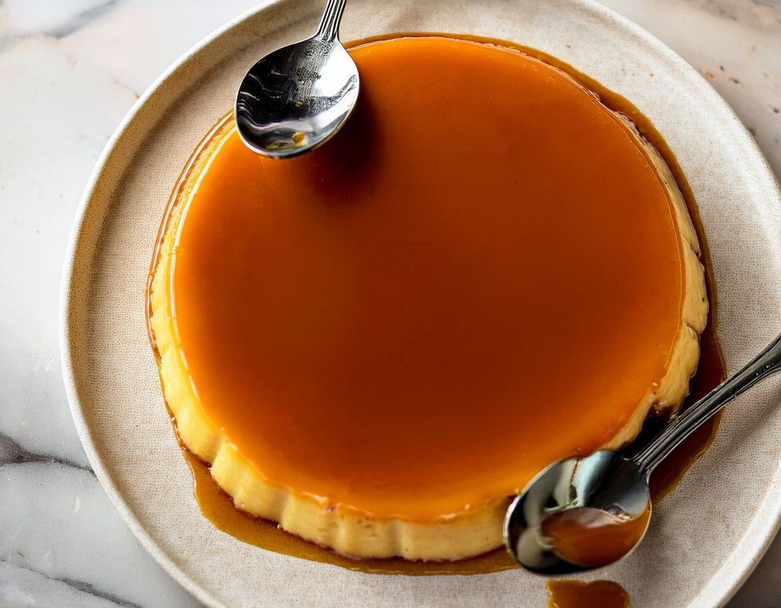 Romige reuze flan