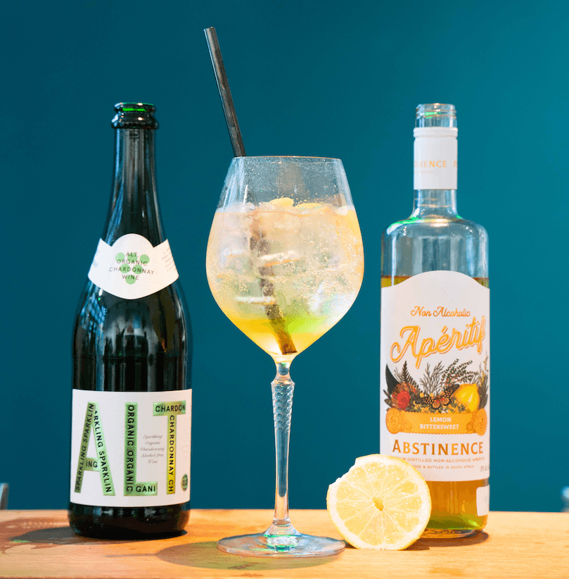 Abstinence & Alt Spring Spritz mocktail