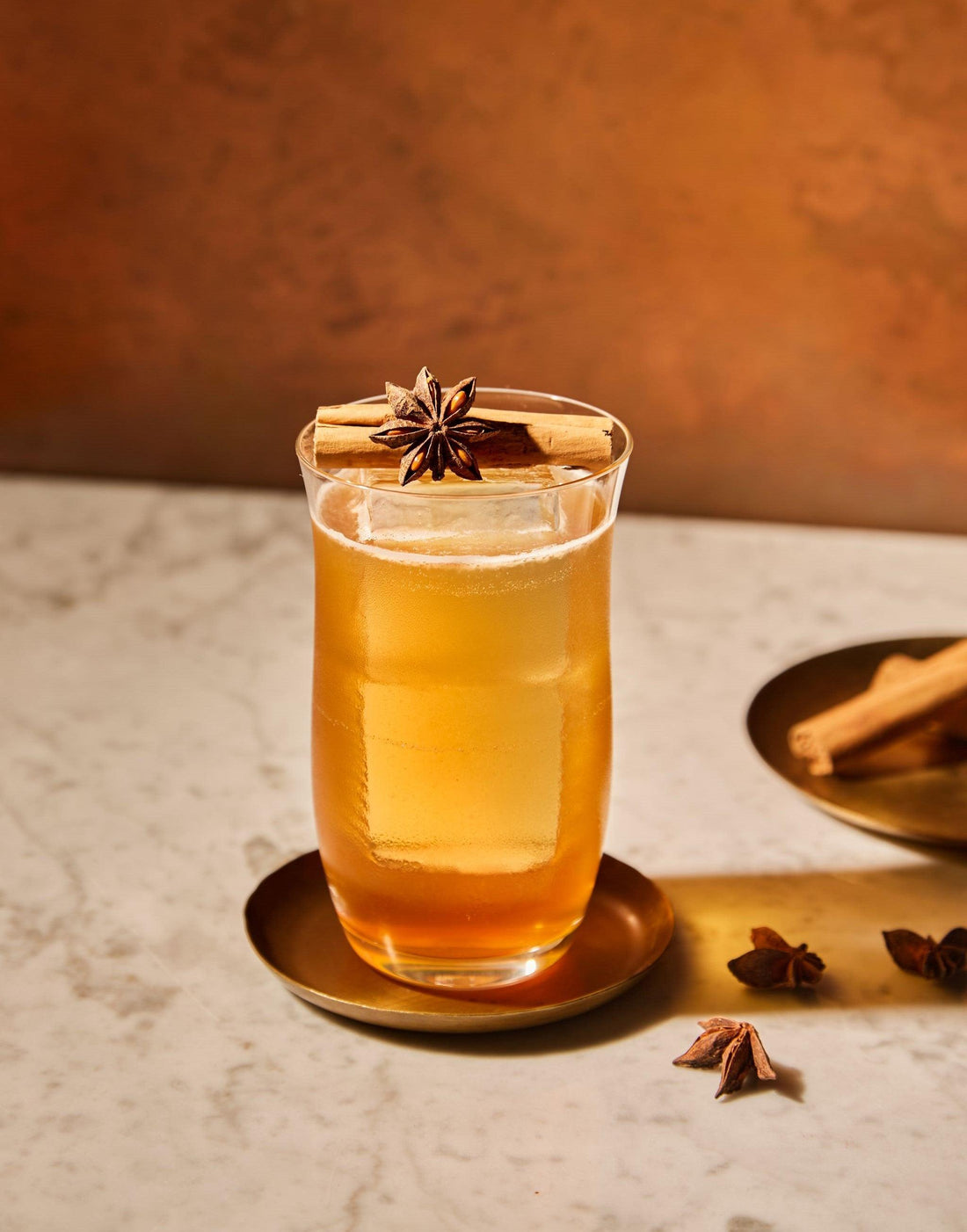 Saicho Mulled Mule mocktail