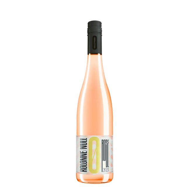 Alcoholvrije rosé van Kolonne Null Provence rosé