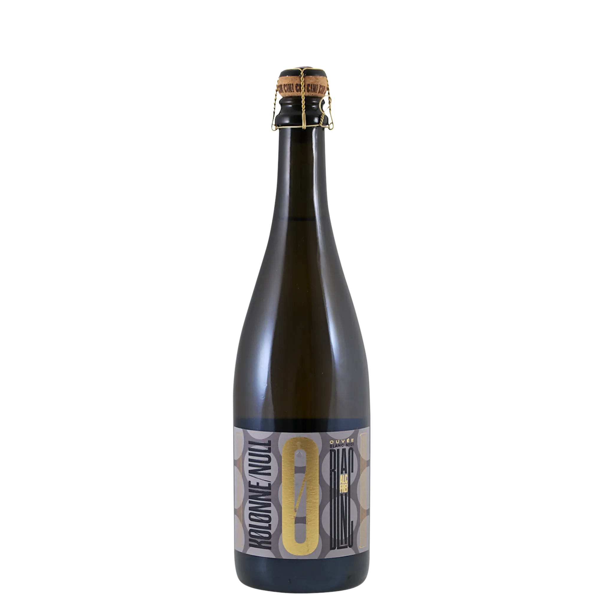 Alcoholvrije bubbel van Kolonne Null Cuvee blanc