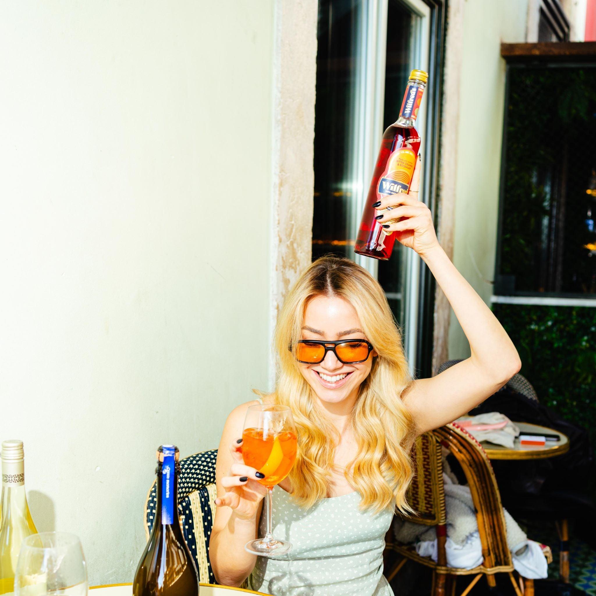 Alcoholvrije cocktail met de spritz van Wilfred's