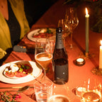 Sparkling tea van Acala White met bijpassend eten