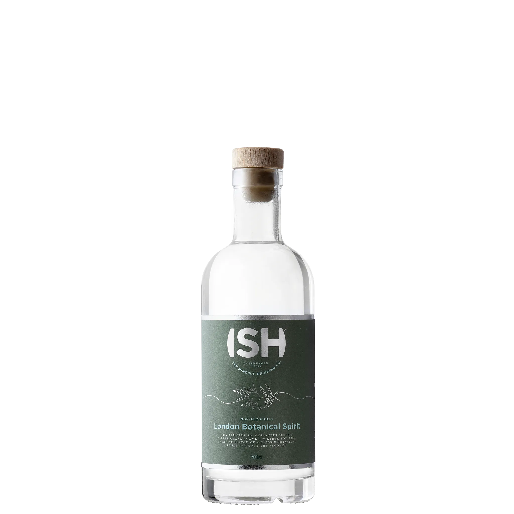 Alcoholvrije gin van ISH London Botanical Spirit