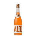 Fles alcoholvrije spritz met oranje kleur, World of NIX, premium alcoholvrij drankje