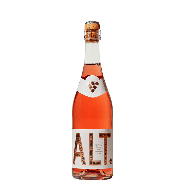 Alcoholvrije sparkling rosé van ALT