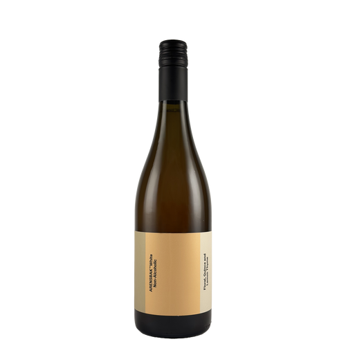Fles Arsenbak Vinfite alcoholvrije wijn op witte achtergrond, World of NIX webshop