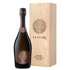 alcoholvrije champagne van French Bloom in een prachtige houten box