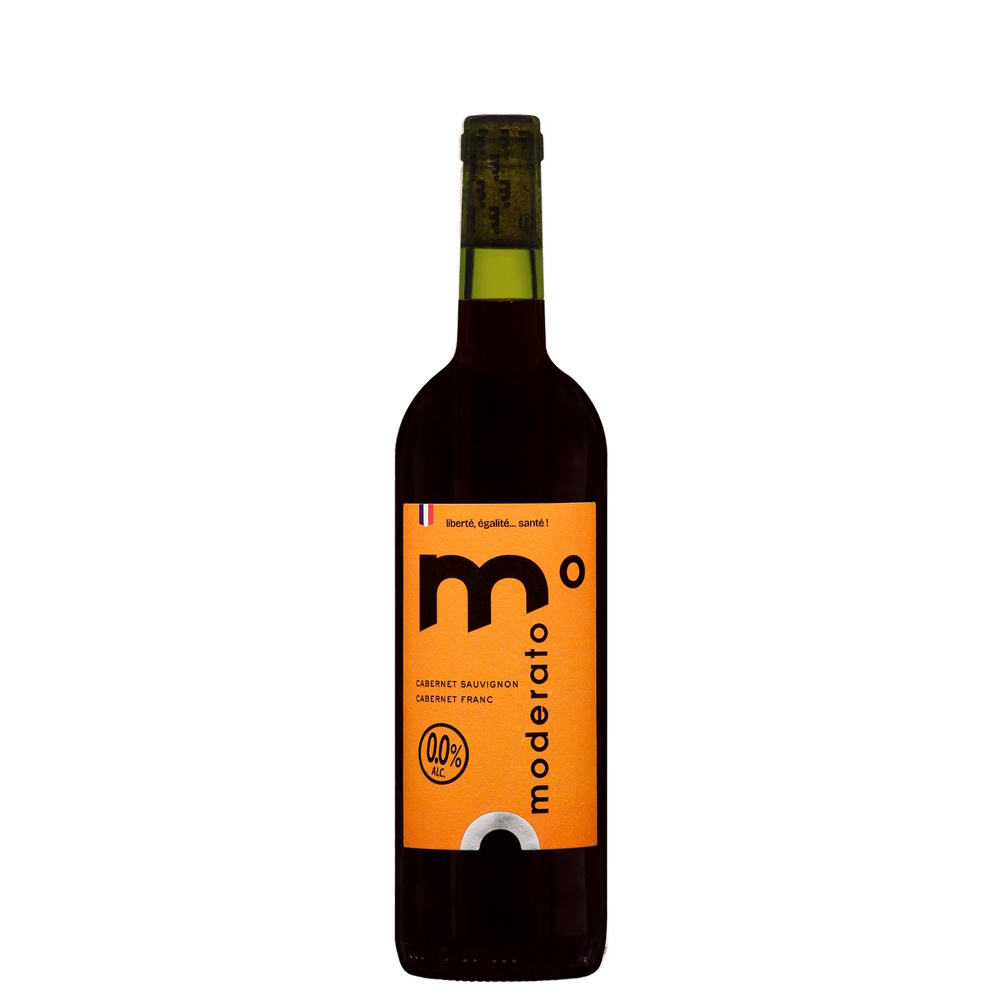 alcoholvrije rode wijn van Moderato