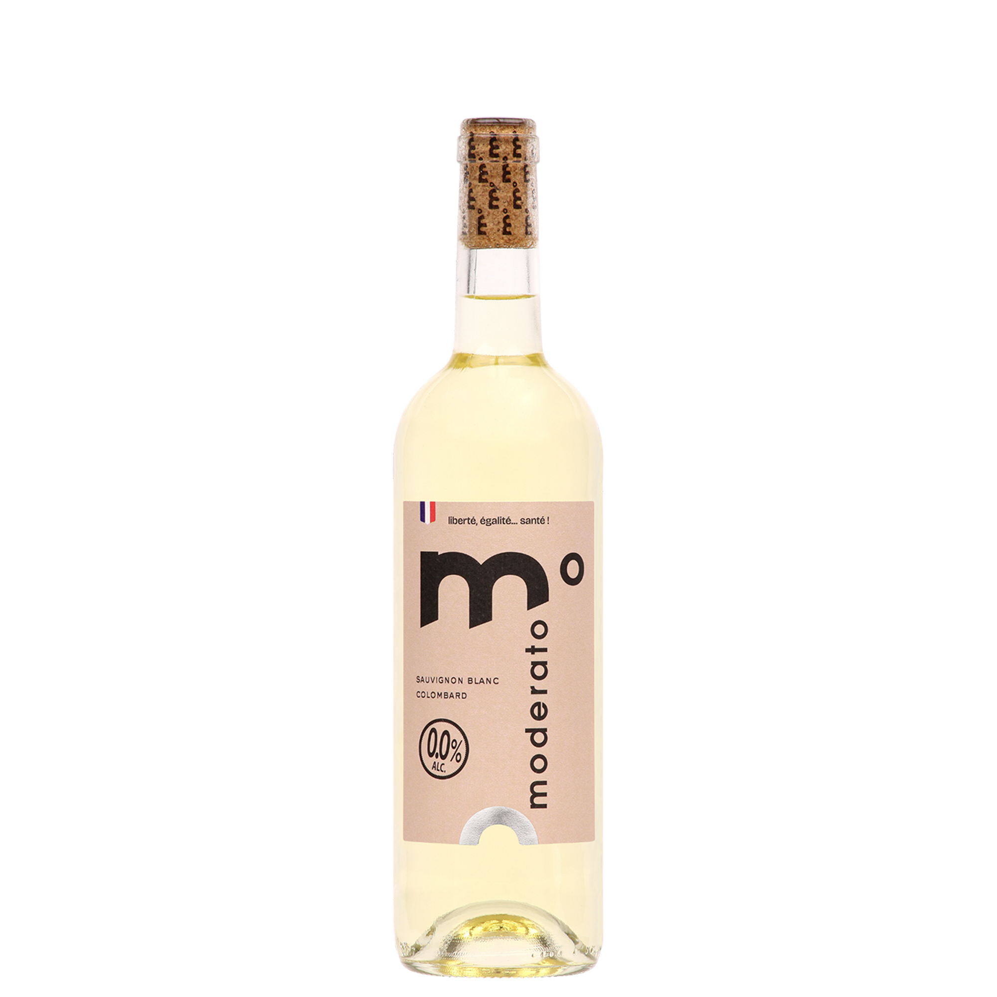 alcoholvrije witte wijn van Moderato