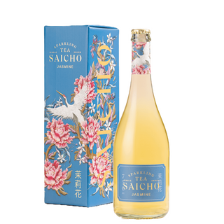 sparkling tea van Saicho Jasmine in giftbox