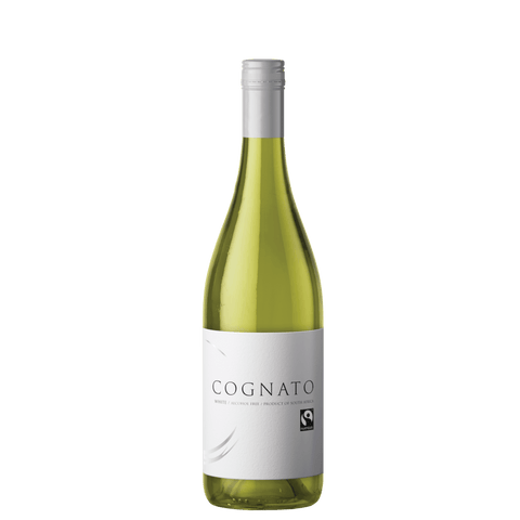 Packshot alcoholvrije witte wijn van Cognato Chenin Blanc