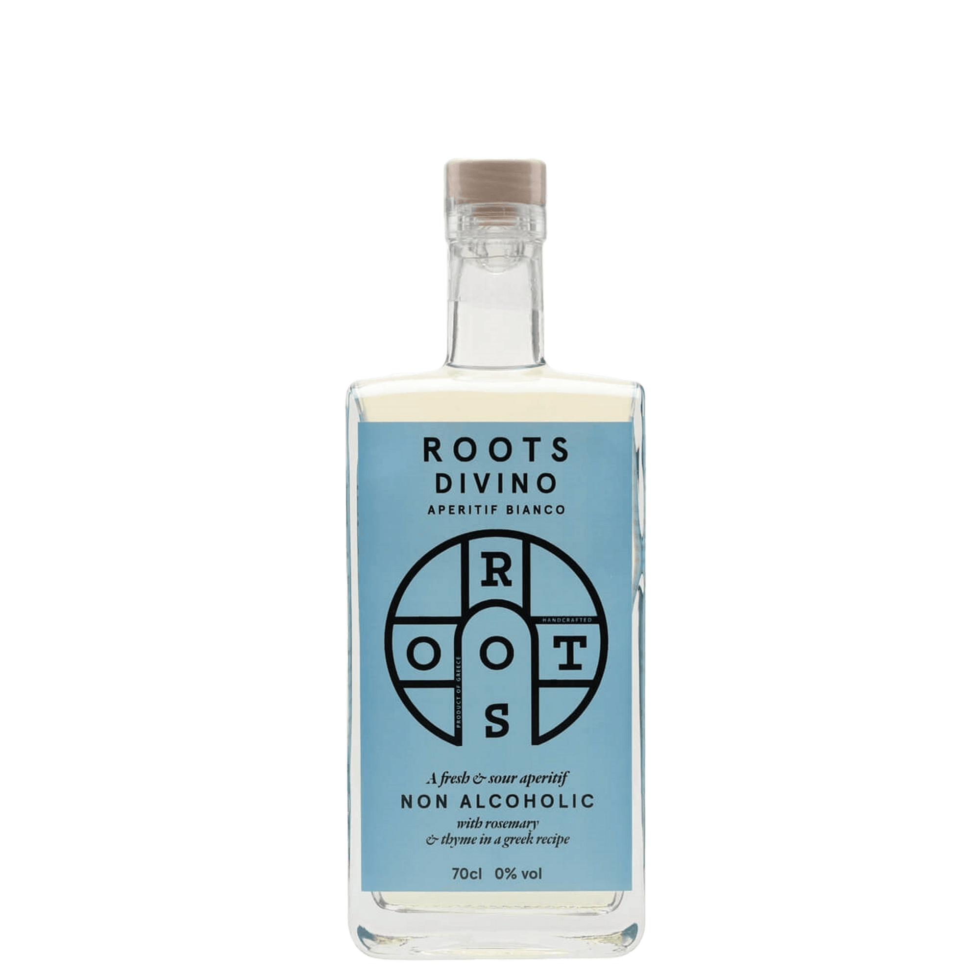 Alcoholvrije vermouth van Roots Divino Aperitif Bianco