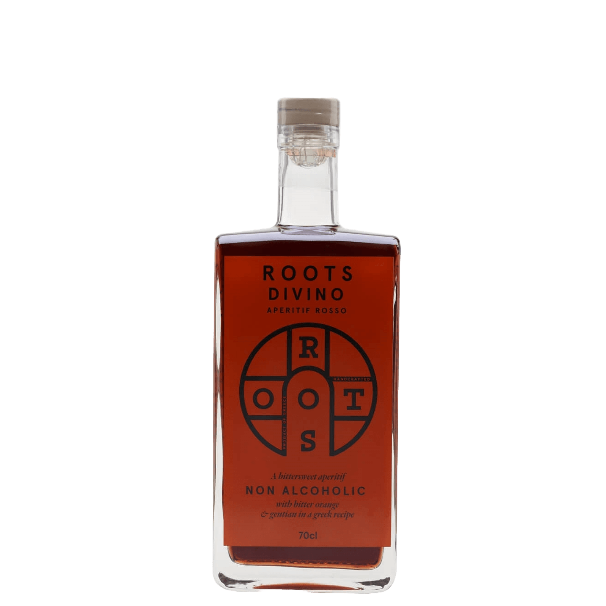 Alcoholvrije vermouth van Roots Divino Aperitif Rosso
