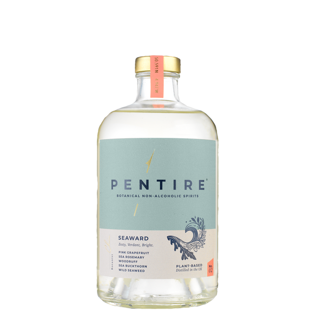 alcoholvrije gin van Pentire Seaward 