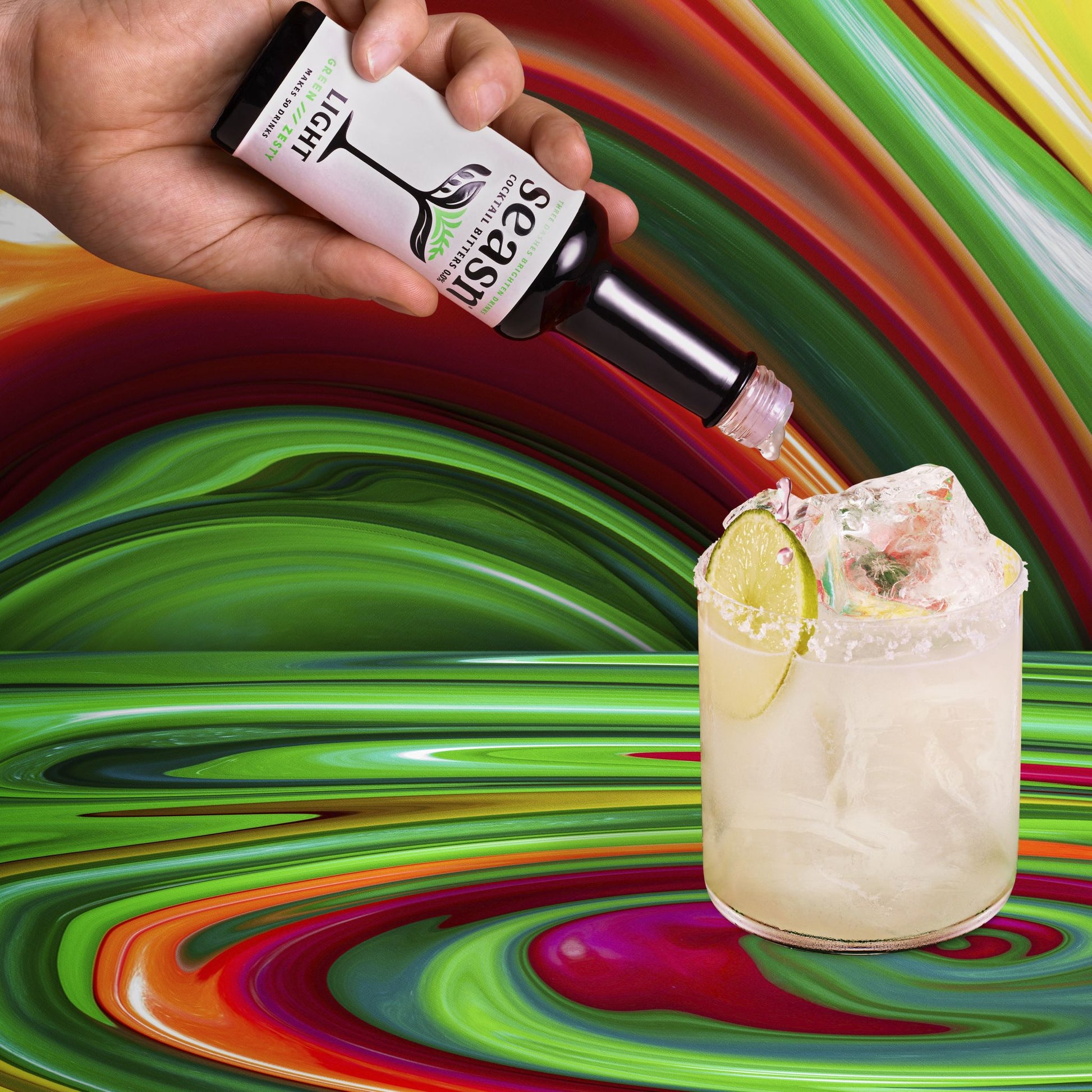 Alcoholvrije gin & tonic met Seasn Light