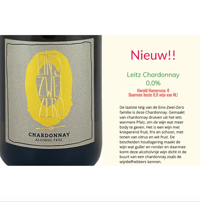 Leitz - Eins Zwei Zero Chardonnay