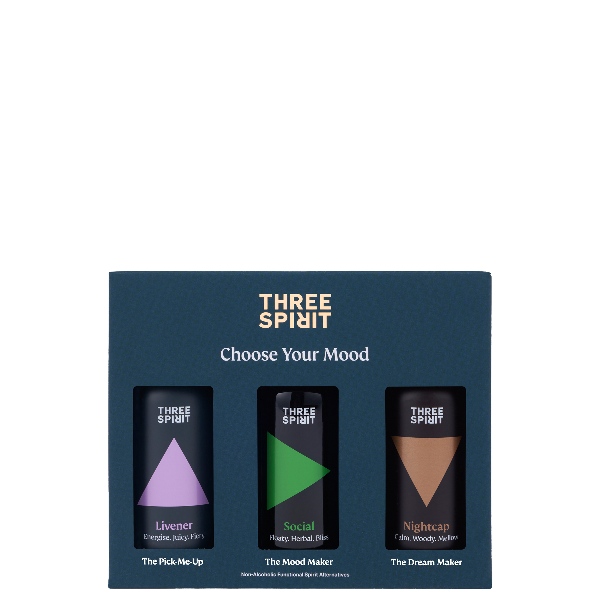 Alcoholvrije {{ product.product_type }} Three Spirit - Starter Pack (actie) | World of NIX