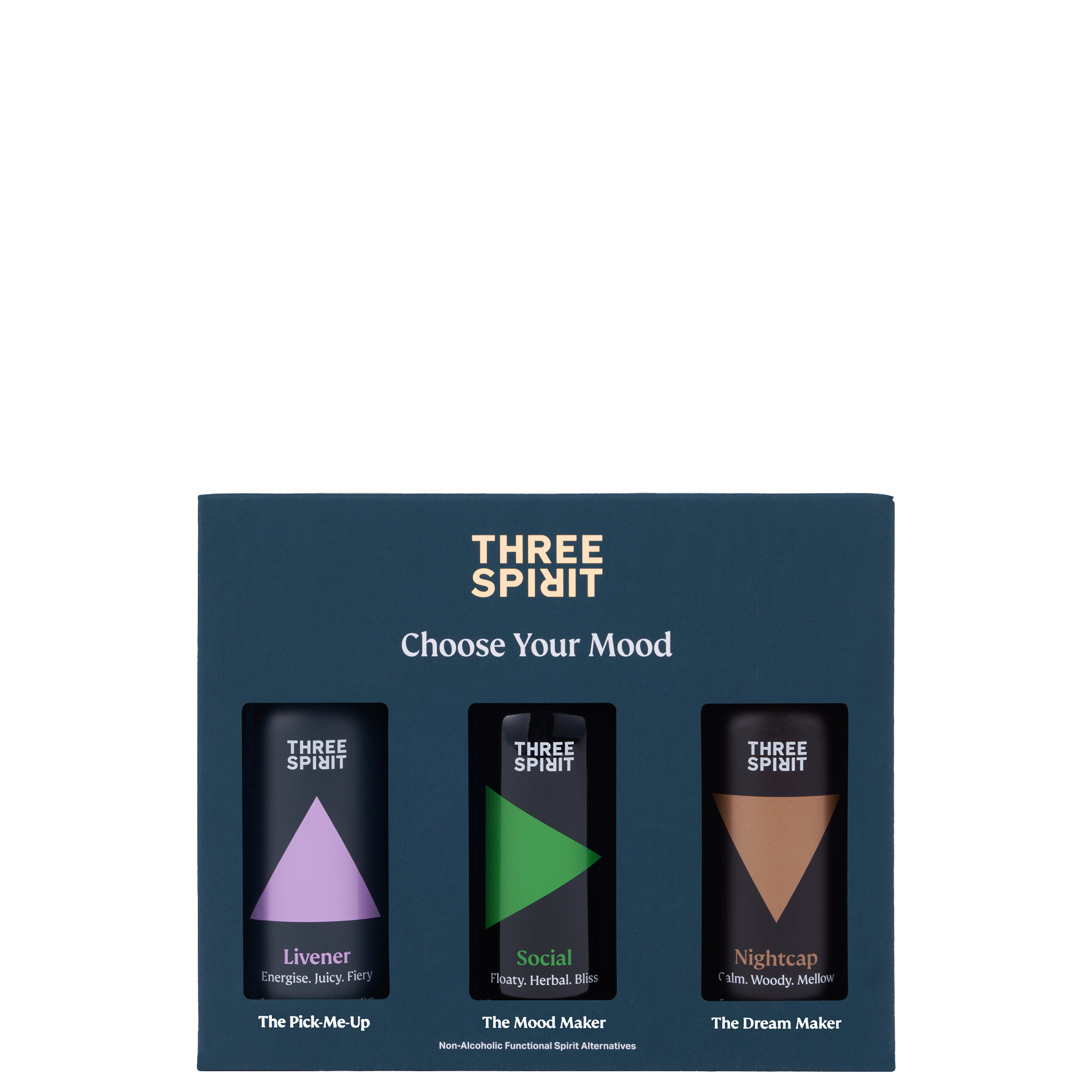 Alcoholvrije {{ product.product_type }} Three Spirit - Starter Pack (actie) | World of NIX
