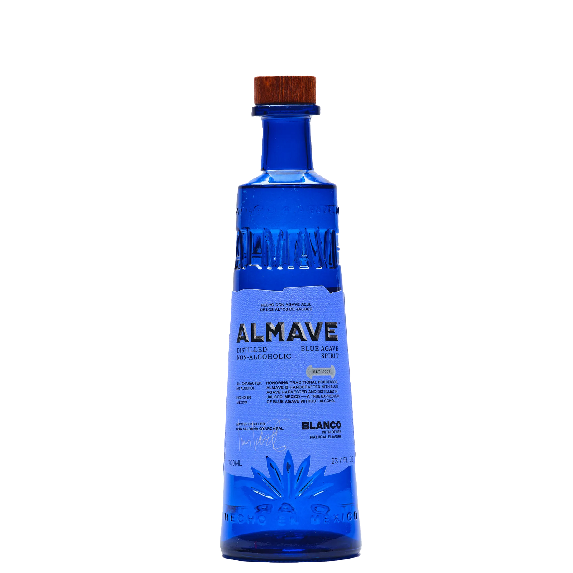 Alcoholvrije tequila van Almave Blanco