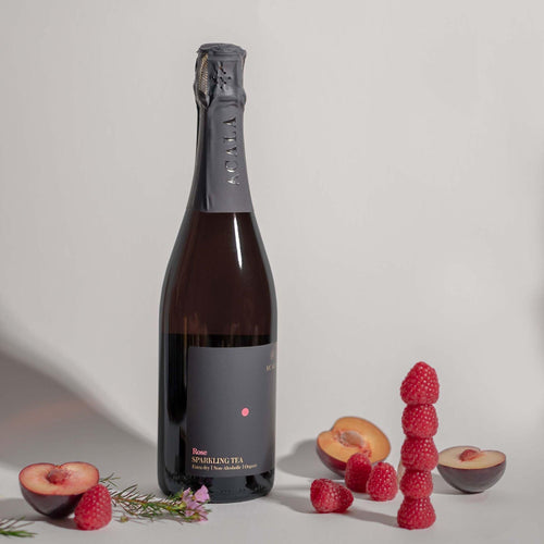 Sparkling tea van Acala Rosé style