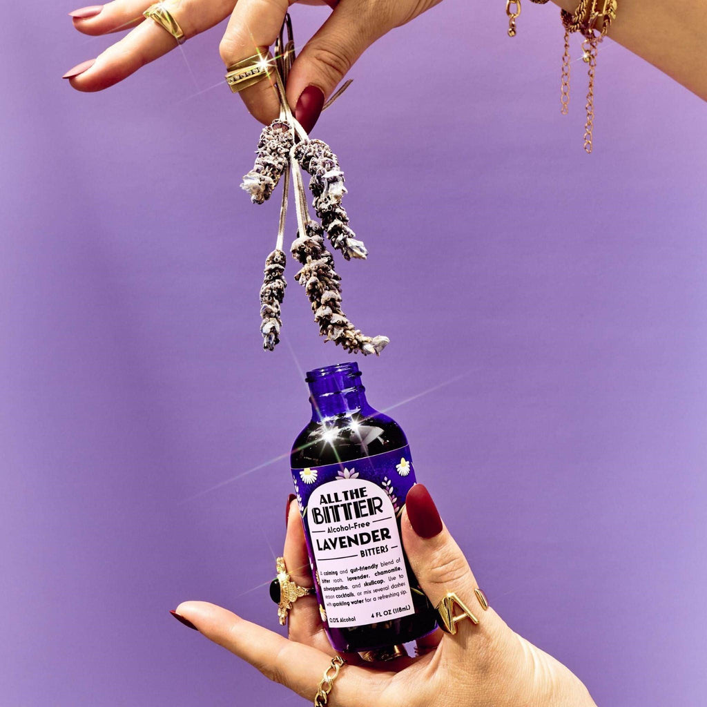 Alcoholvrij drankje van All the bitter - Lavender