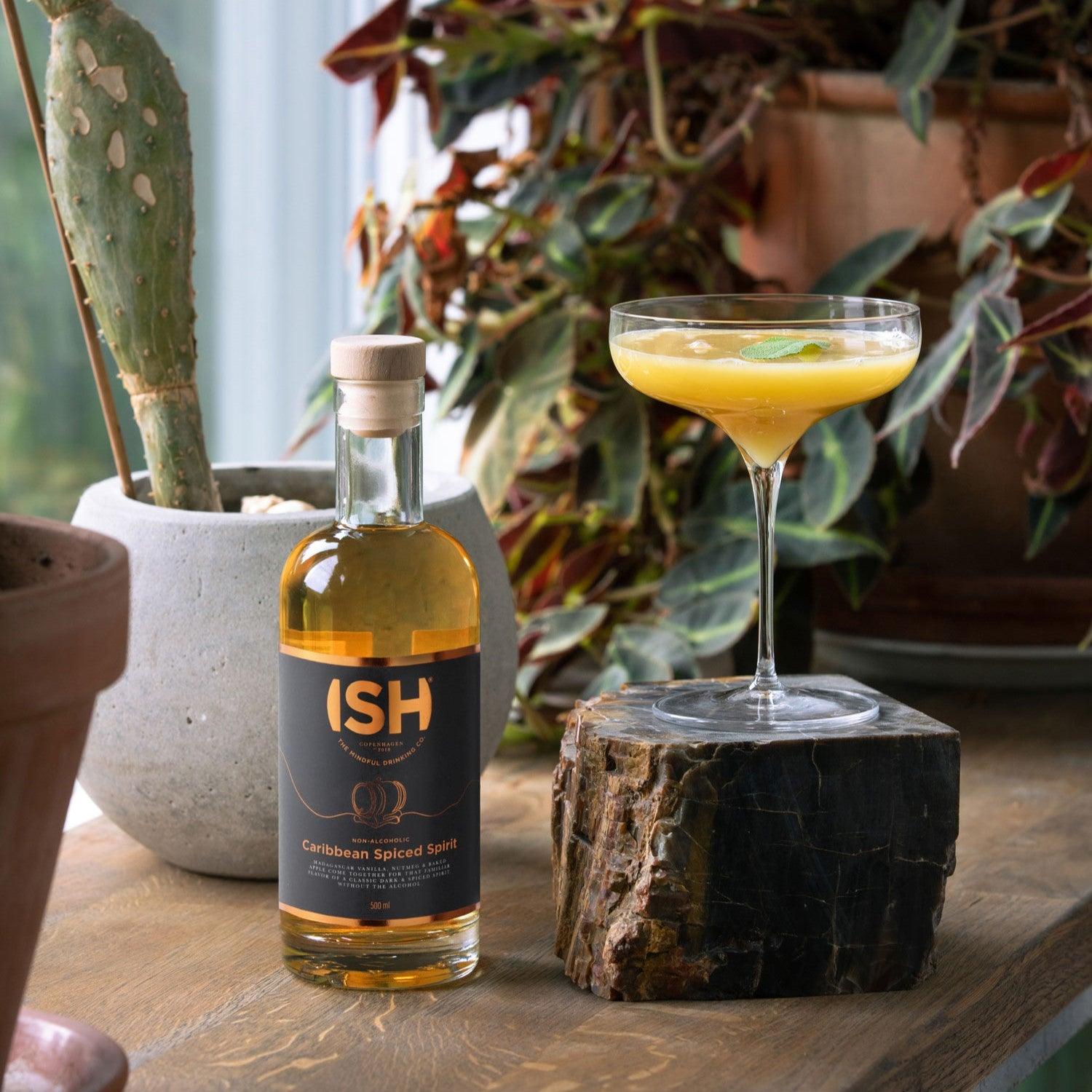 Alcoholvrije {{ product.product_type }} ISH - Caribbean Spiced Spirit (700ml) | World of NIX