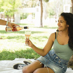 Genieten van een alcoholvrije rosé van Kolonne Null