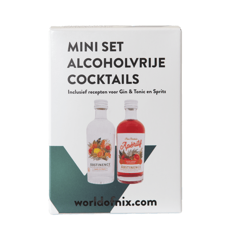 Mini Cocktail Bar - Ontdek alcoholvrije spirits - World of NIX