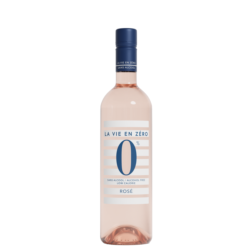 Alcoholvrije rosé van La Vie en Zero