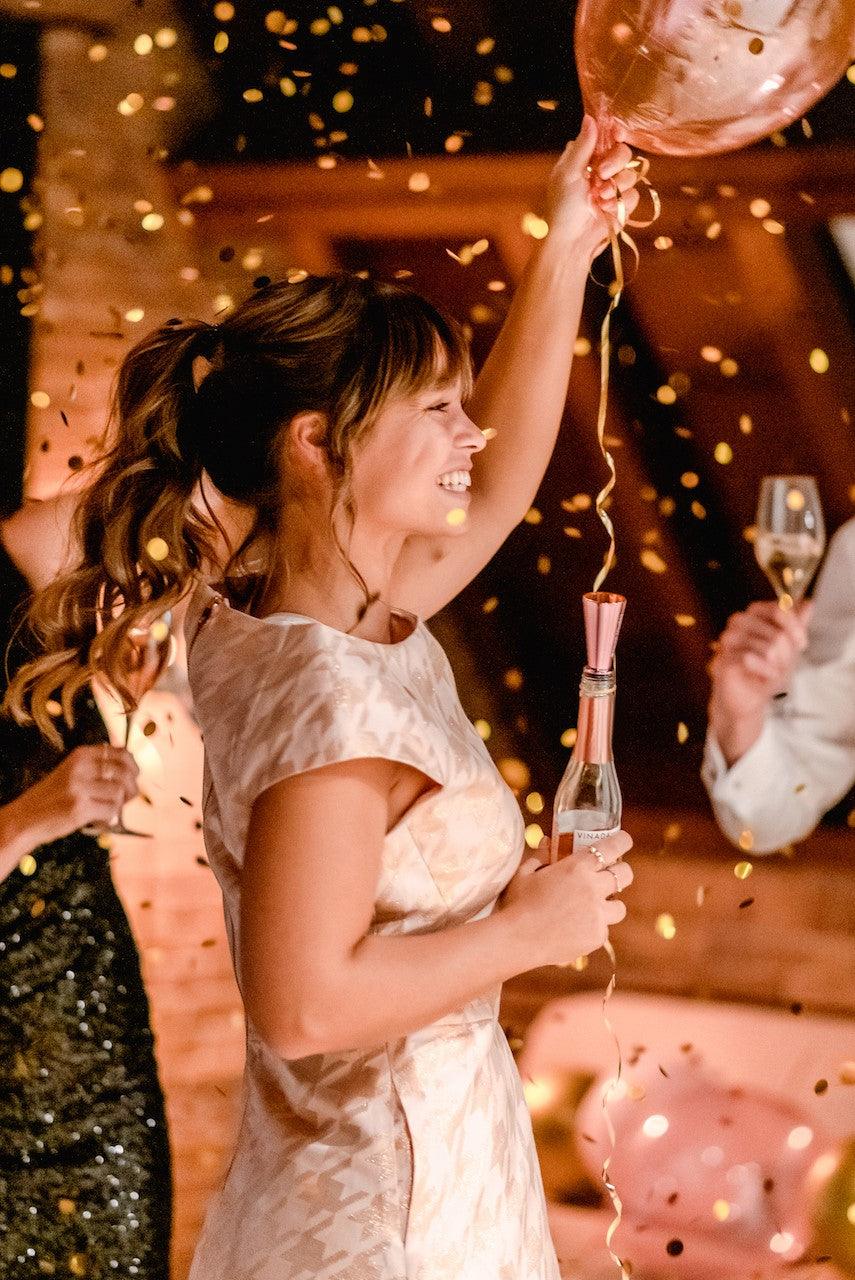 Feesten met een alcoholvrije sparkling rosé van Vinada