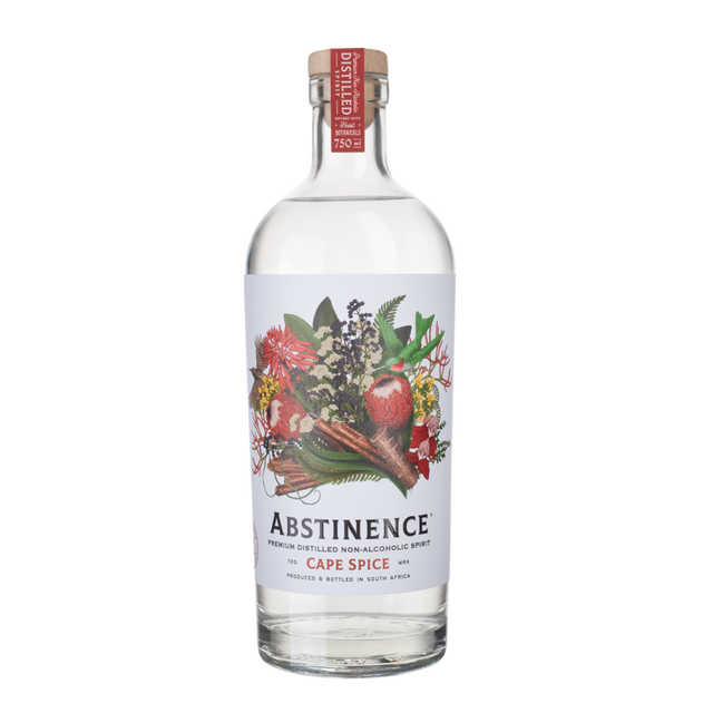 Abstinence Cape Spice alcoholvrije gin-alternatief fles