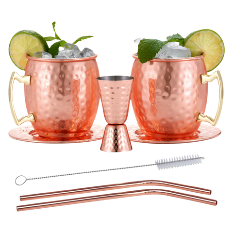 Oak & Steel - Moscow Mule Cocktail Set