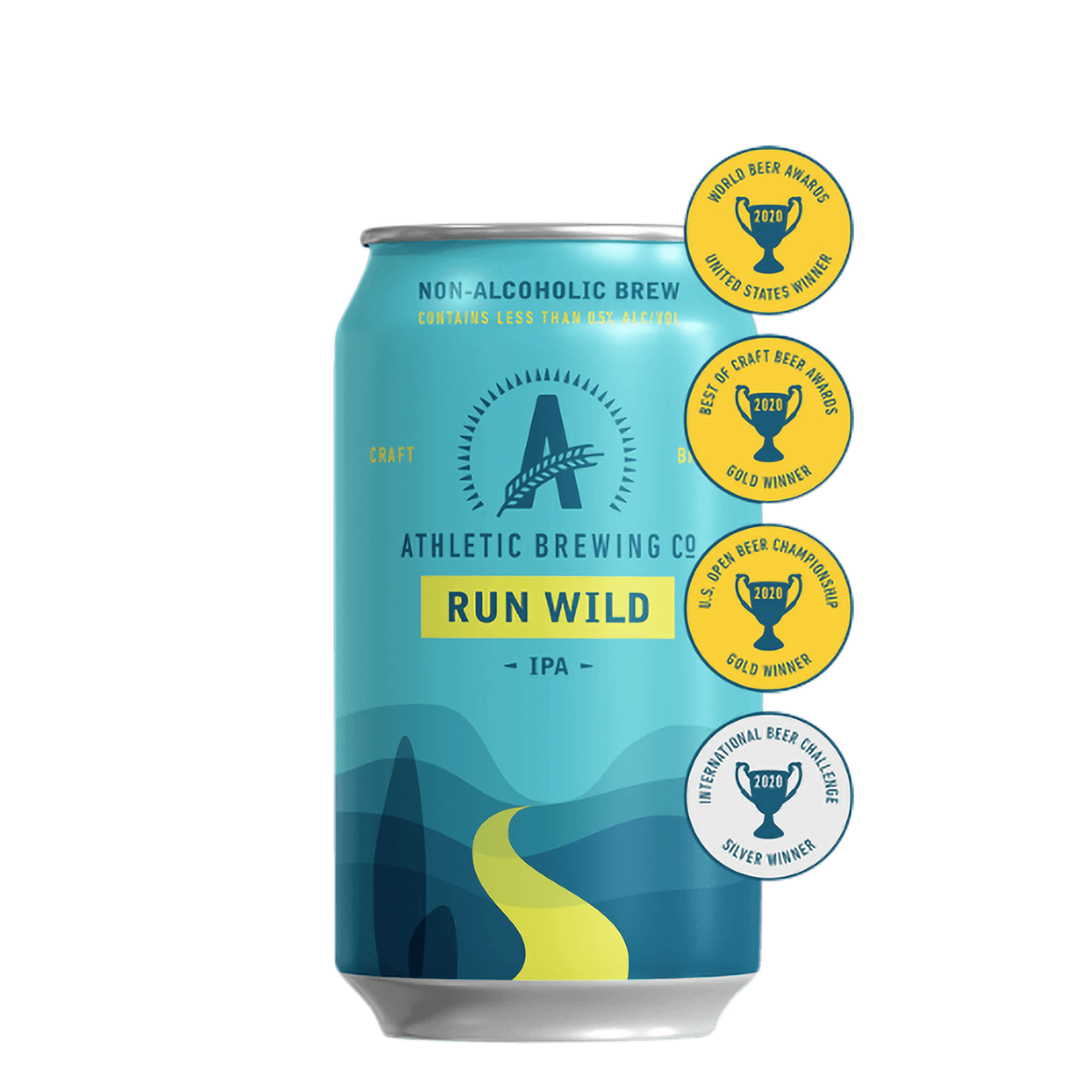 Alcoholvrije {{ product.product_type }} Athletic - Run Wild (6-pack) | World of NIX