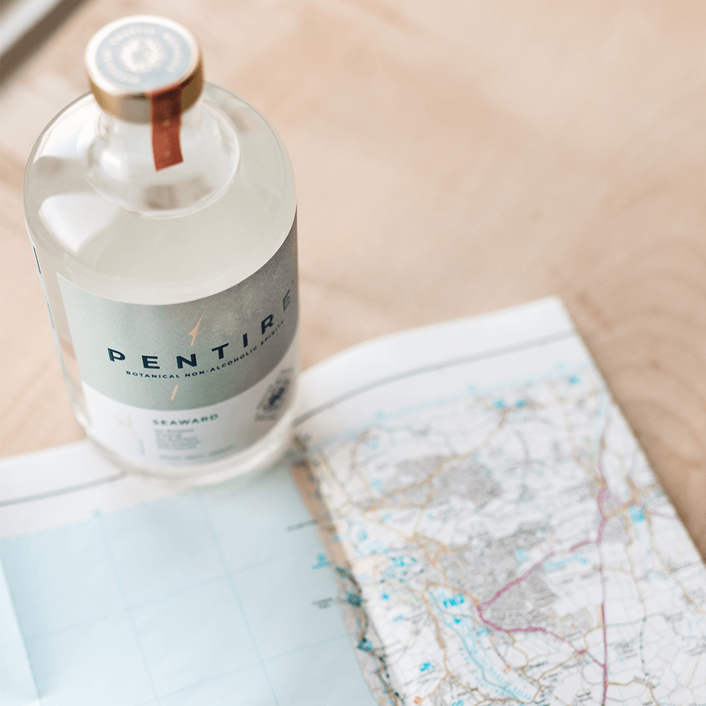 Alcoholvrije gin van Pentire Seaward